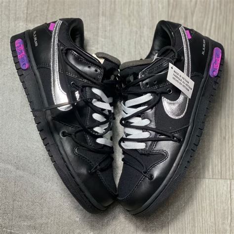 Nike x Off-White Dunk Low "Black"