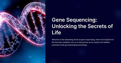 Nikkie Dickie: Unlocking the Secrets of Gene Sequencing