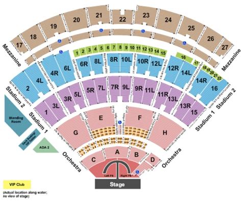 Nikon At Jones Beach Theater Seating Chart