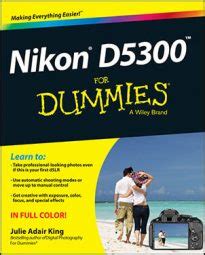 Nikon D5300 for Dummies Reader