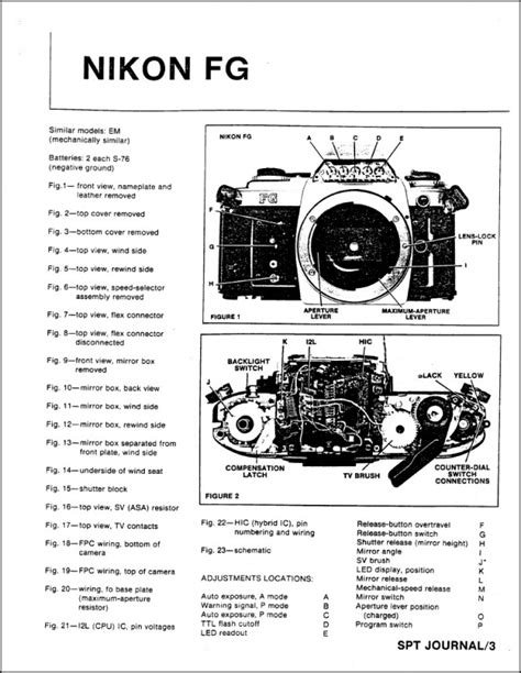 Nikon Fg Repair Manual Pdf PDF Kindle Editon