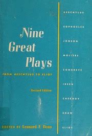 Nine Great Plays From Aeschylus to Eliot Revised Edition Doc