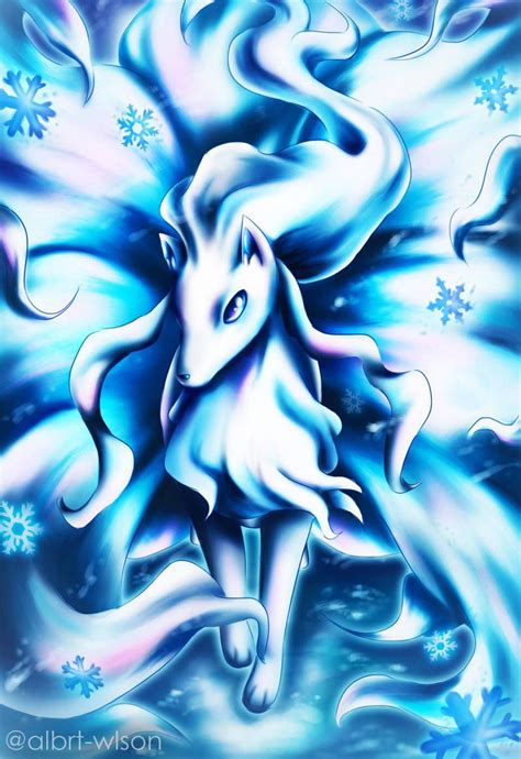 Ninetales Alola: The Mystical Ice Fox Queen