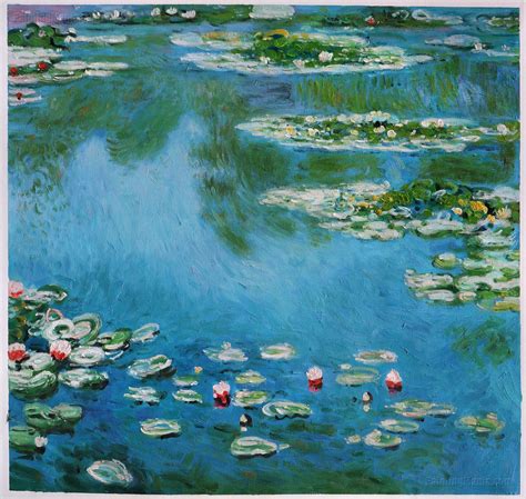 Ninfee Blu di Claude Monet Blue Water Lilies by Claude Monet Audioquadro Audio-Painting Doc