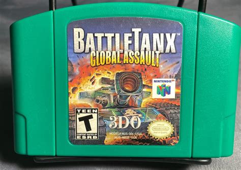 Nintendo 64 BattleTanx: Relive the Explosive Tank Warfare