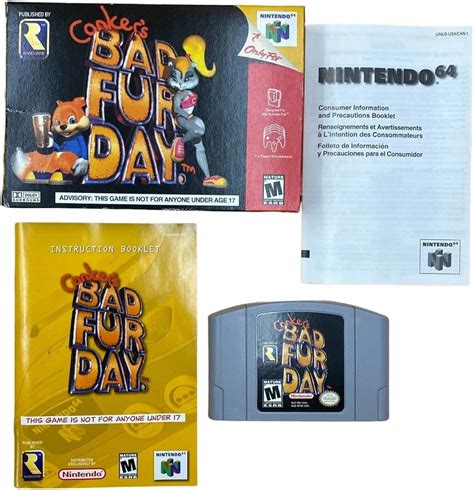 Nintendo 64 Conker's Bad Fur Day: A Voluptuous Exploration of a Beloved Masterpiece