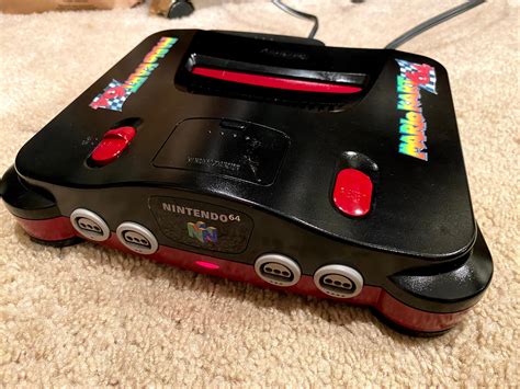 Nintendo 64 Console with Mario Kart: A Timeless Gaming Experience