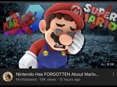 Nintendo Has Forgotten About Mario