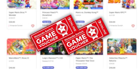 Nintendo Switch Vouchers: The Ultimate Guide