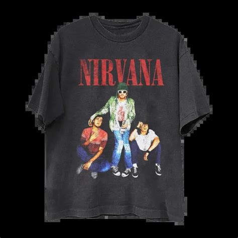 Nirvana Band T-shirt: A Timeless Symbol of Grunge and Rebellion