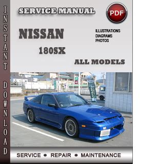 Nissan 180SX/S13 Silvia Workshop Manual Ebook PDF