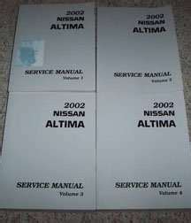 Nissan Altima 2002 Service Manual Ebook Reader