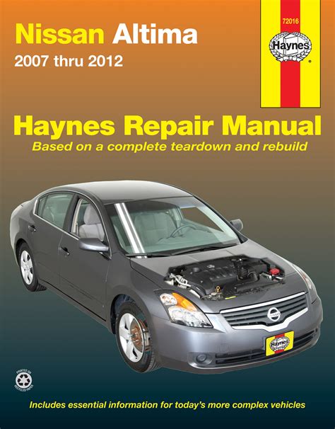 Nissan Altima Repair Manual Free Ebook PDF