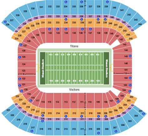 Nissan Stadium Seating Chart With Seat Numbers