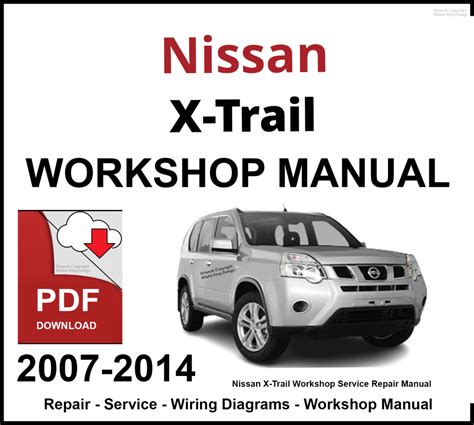 Nissan Xtrail Workshop Service Repair Manual Ebook Reader