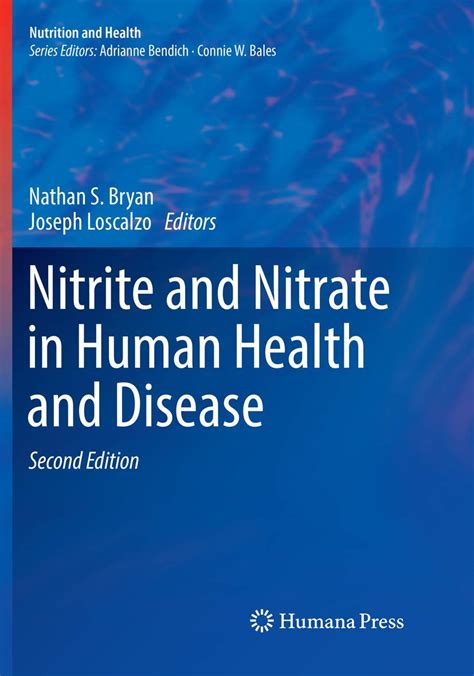 Nitrite and Nitrate in Human Health and Disease Nutrition and Health PDF