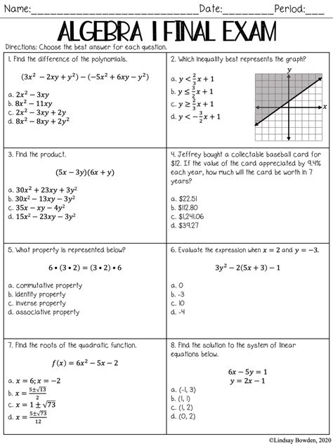 Nj Doe Unit 5 Algebra 1 Answers Reader