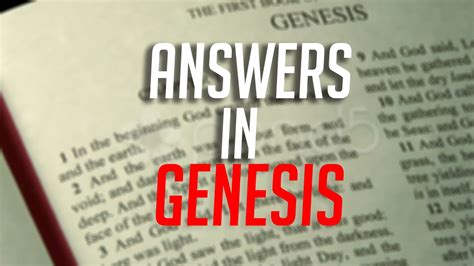 No Answers In Genesis Doc