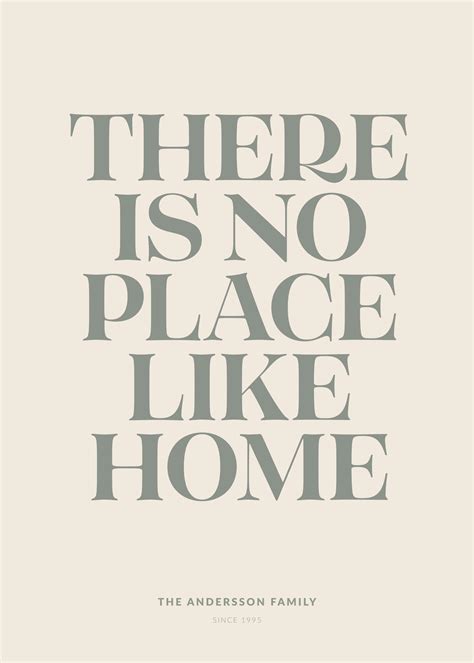 No Place Like Home Large Print PDF