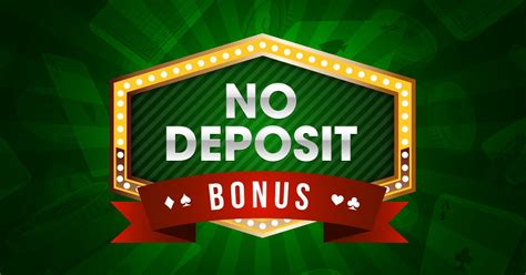 No deposit bonuses