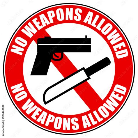 No weapons or armor: