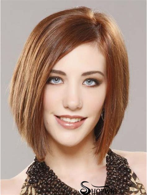 No-fuss Auburn Straight Short Bob Wigs