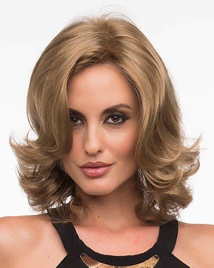 No-fuss Blonde Curly Chin Length Lace Front Wigs