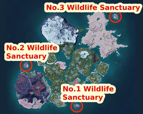 No.1 Wildlife Sanctuary Palworld Location