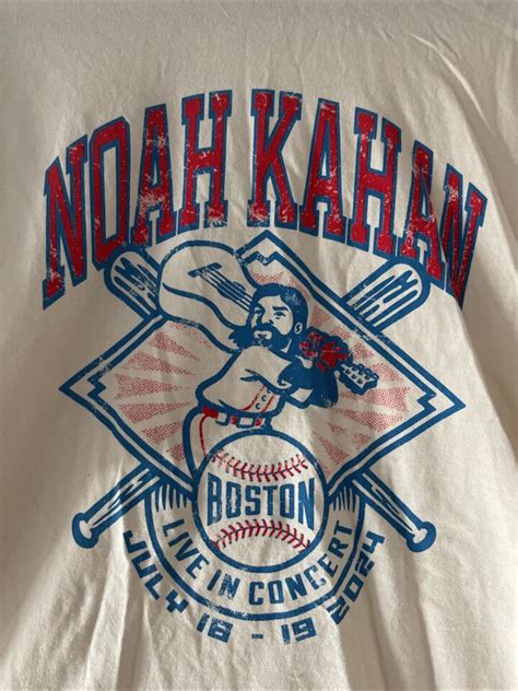 Noah Kahan Fenway Shirt: A Beacon of Style and Musicality