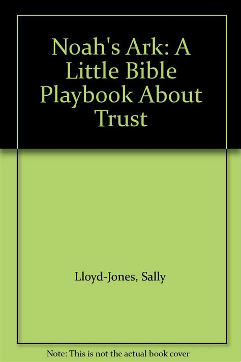 Noah s Ark A Little Bible Playbook About Trust Epub