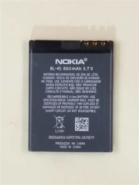 Nokia Original Battery Bl 4S Supernova Epub