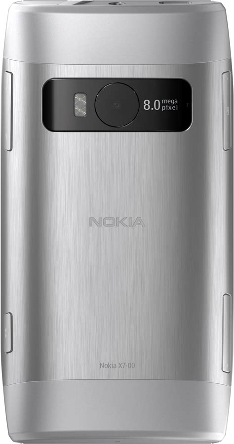 Nokia X7 00 silver Unlocked Smartphone Reader