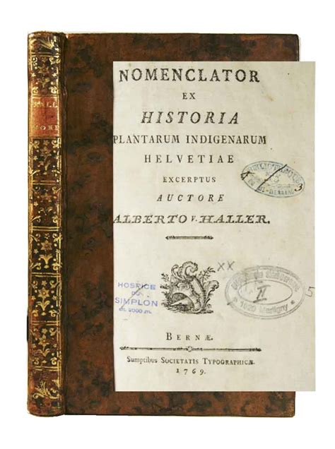 Nomenclator Ex Historia Plantarum Indigenarum Helvetiae Excerptus... Reader