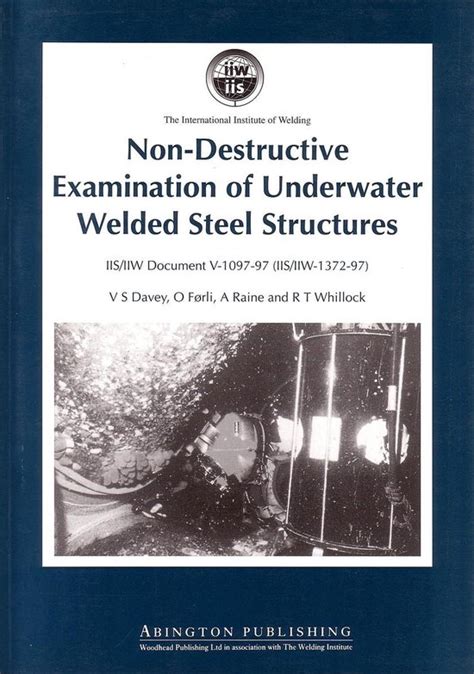 Non-Destructive Examination of Underwater Welded Structures Doc