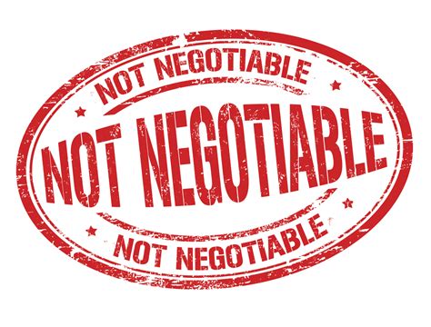 Non-Negotiable: Indispensable Elements for Success