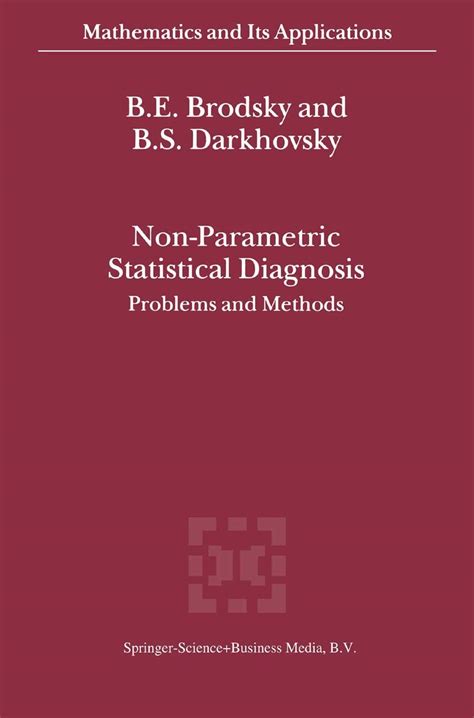 Non-Parametric Statistical Diagnosis Problems and Methods 1st Edition Epub