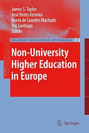 Non-University Higher Education in Europe Reprint PDF