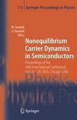 Nonequilibrium Carrier Dynamics in Semiconductors Proceedings of the 14th International Conference, Doc