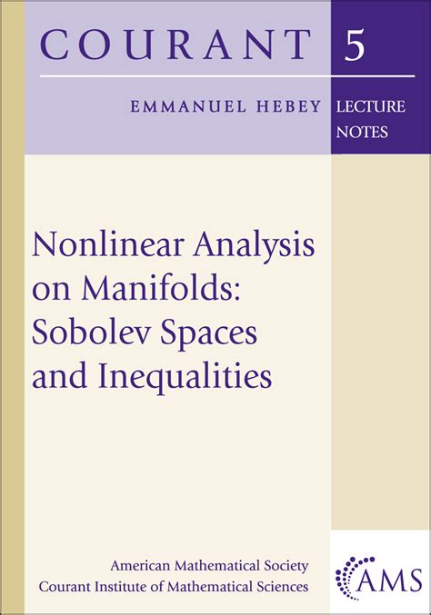 Nonlinear Analysis on Manifolds Doc