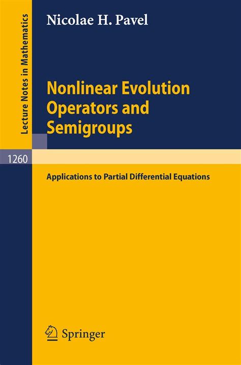 Nonlinear Evolution Operators and Semigroups Applications to Partial Differential Equations Doc