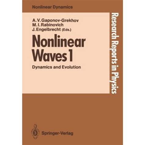 Nonlinear Waves I Dynamics and Evolution Kindle Editon