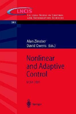 Nonlinear and Adaptive Control NCN4 2001 PDF