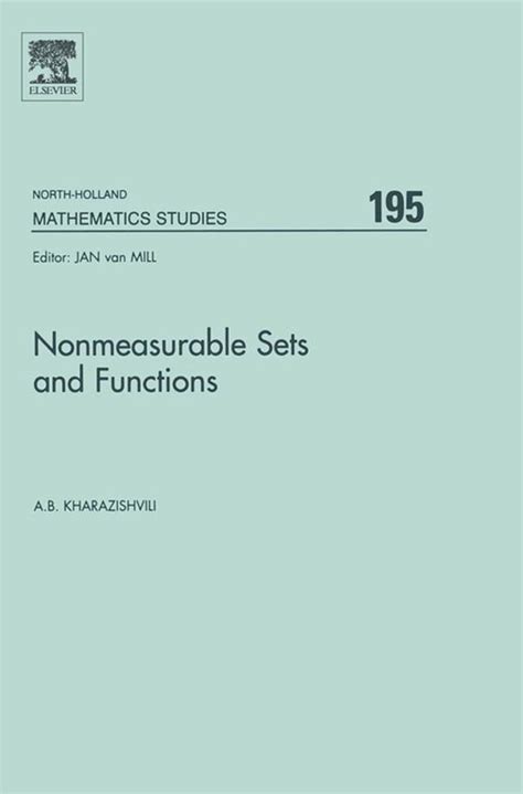 Nonmeasurable Sets and Functions Epub