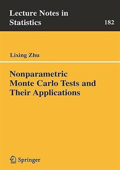 Nonparametric Monte Carlo Tests and Their Applications 1st Edition Epub