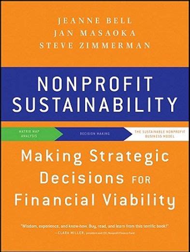 Nonprofit Sustainability Making Strategic Decisions for Financial Viability Epub