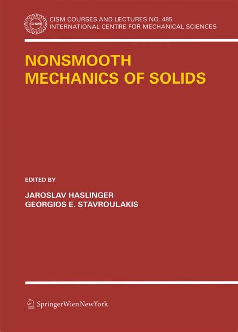 Nonsmooth Mechanics of Solids 1st Edition Reader