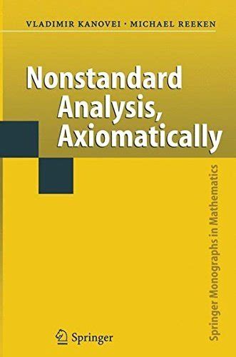 Nonstandard Analysis, Axiomatically 1st Edition PDF