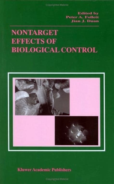 Nontarget Effects of Biological Control Epub