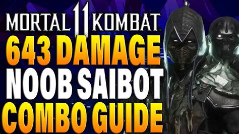 Noob Saibot MK11 Combos