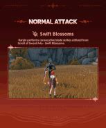 Normal Attack: Frost Blossom